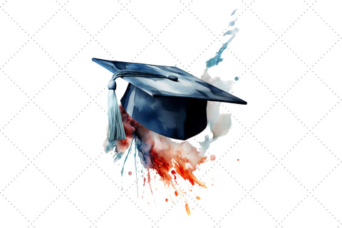 Graduation hat Sublimation Clipart Bundle, Sublimation, Graduation hat Sublimation FloridPrintables 