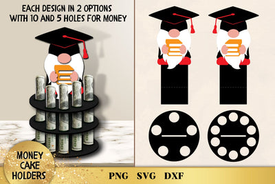 Graduation money cake SVG SvgOcean 