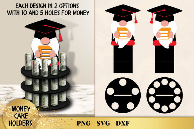 Graduation money cake SVG SvgOcean 