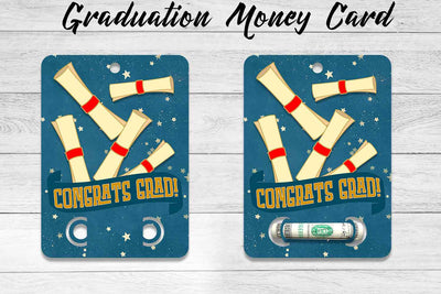 Graduation Money Card PNG Design | Gradation 2023 Money Holder | Grad PNG Sublimation Fly Design 