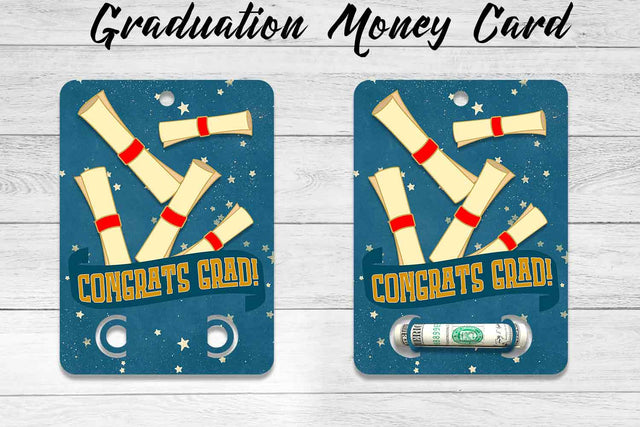 Graduation Money Card PNG Design | Gradation 2023 Money Holder | Grad PNG Sublimation Fly Design 