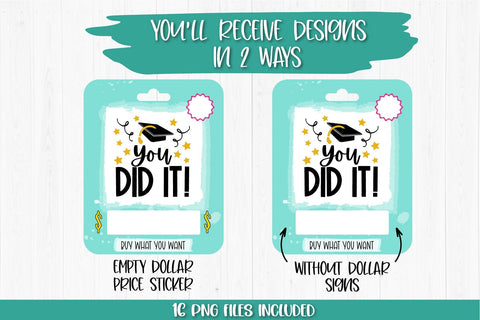 Graduation Money Card PNG Designs | Gift for Graduate SVG TatiStudio 