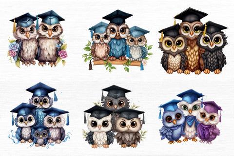 Graduation Owl Friends Sublimation Sublimation Regulrcrative 