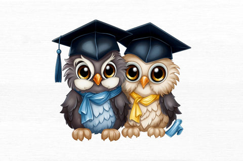 Graduation Owl Friends Sublimation Sublimation Regulrcrative 