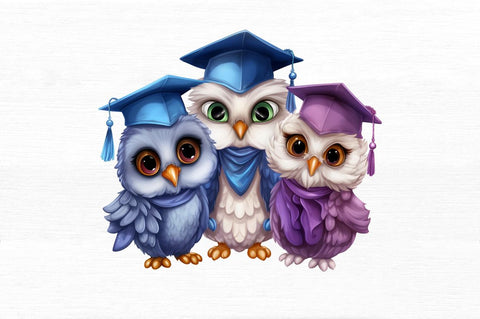 Graduation Owl Friends Sublimation Sublimation Regulrcrative 