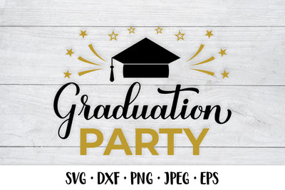 Graduation Party. Graduation SVG. Grad celebration decor SVG LaBelezoka 