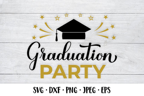 Graduation Party. Graduation SVG. Grad celebration decor SVG LaBelezoka 