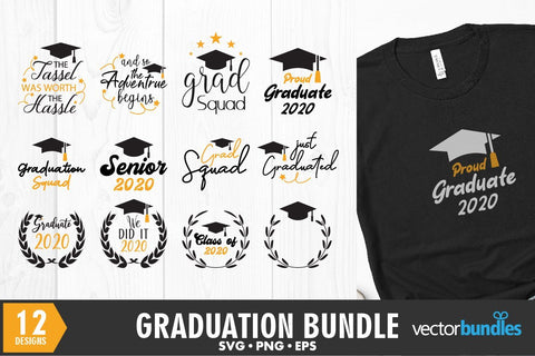 Graduation quote svg bundle SVG vectorbundles 