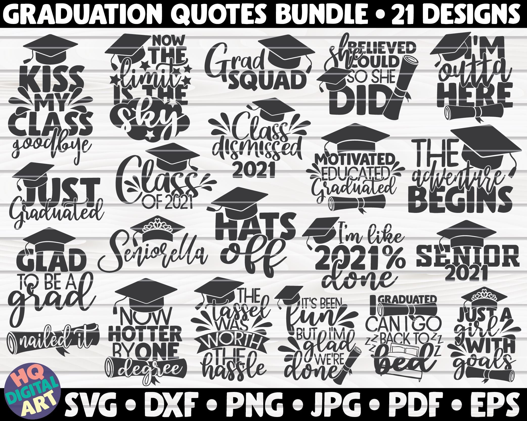 Graduation Quotes SVG Bundle / Graduation SVG / Free 