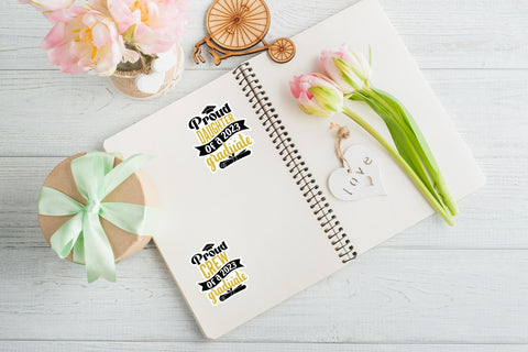 Graduation Sticker Bundle Sublimation DESIGNS DARK 