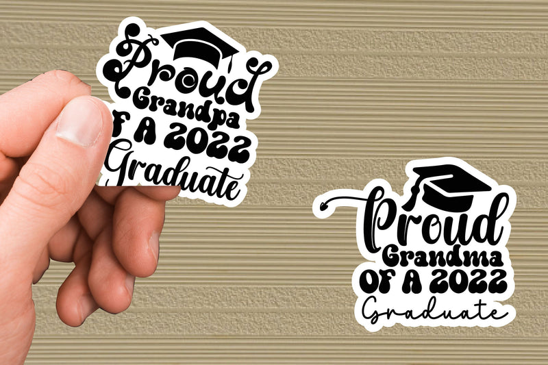 Graduation Digital Sticker Graduation Sticker Bundle - So Fontsy