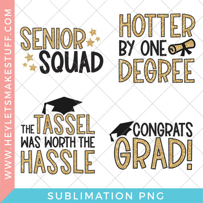 Graduation Sublimation Bundle Sublimation Hey Let's Make Stuff 