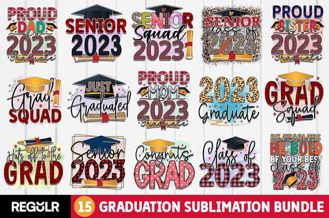 Graduation Sublimation Bundle SVG Regulrcrative 