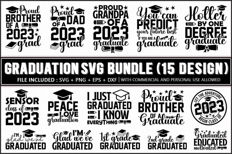 Graduation SVG Bundle 2023 SVG Shetara Begum 