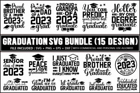 Graduation SVG Bundle 2023 SVG Shetara Begum 