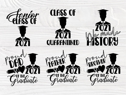 Graduation SVG Bundle, Class of 2021, Graduate Svg SVG TonisArtStudio 