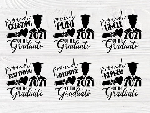 Graduation SVG Bundle, Class of 2021, Graduate Svg SVG TonisArtStudio 