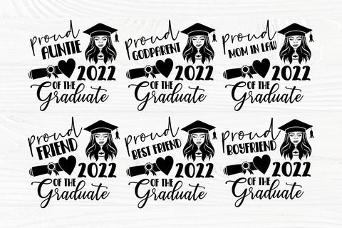 Graduation SVG Bundle, Class of 2022, Graduate Svg SVG TonisArtStudio 