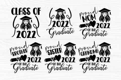 Graduation SVG Bundle, Class of 2022, Graduate Svg SVG TonisArtStudio 