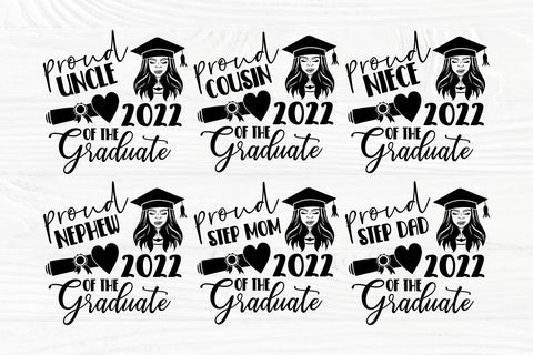 Graduation SVG Bundle, Class of 2022, Graduate Svg SVG TonisArtStudio 