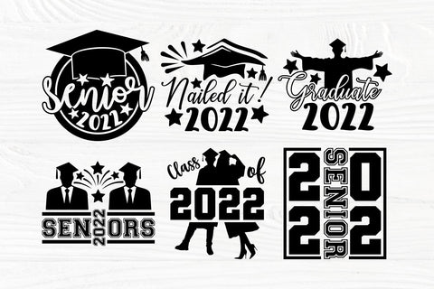 Graduation SVG Bundle, Senior 2022 SVG, Class of 2022 Svg, Png SVG TonisArtStudio 