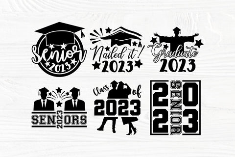 Graduation SVG Bundle, Senior 2023 SVG, Class of 2023 Svg, Png SVG TonisArtStudio 