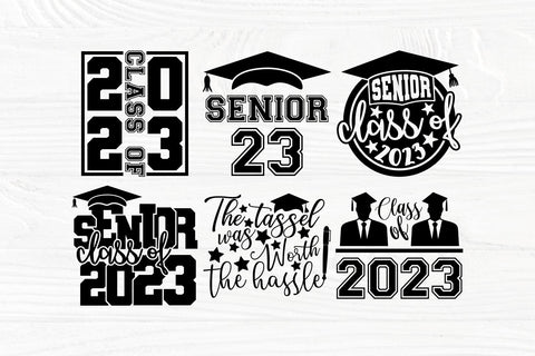 Graduation SVG Bundle, Senior 2023 SVG, Class of 2023 Svg, Png SVG TonisArtStudio 