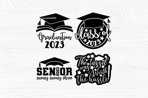 Graduation SVG Bundle, Senior 2023 SVG, Class of 2023 Svg, Png SVG TonisArtStudio 