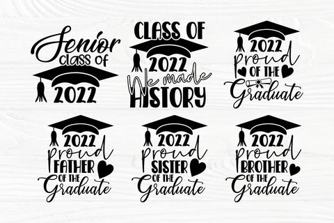 Graduation SVG Bundle, Senior Class of 2022 Svg SVG TonisArtStudio 