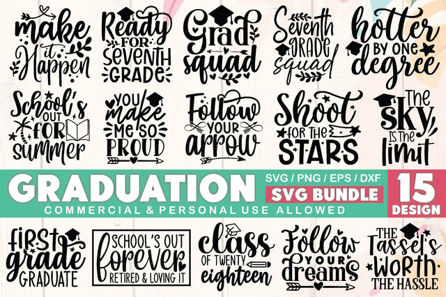 Graduation SVG Bundle SVG Ariyan 