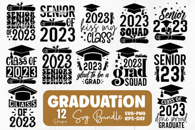 Graduation SVG Bundle SVG DESIGNS DARK 