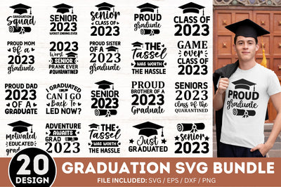 Graduation SVG Bundle SVG Regulrcrative 