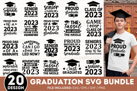 Graduation SVG Bundle SVG Regulrcrative 