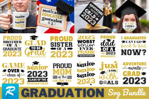 Graduation SVG Bundle SVG Regulrcrative 