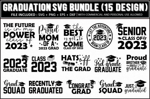 Graduation SVG Bundle SVG Shetara Begum 