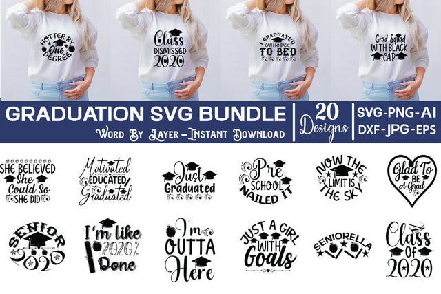 Graduation SVG Bundle SVG Studio Innate 