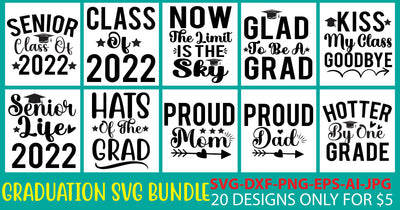 Graduation Svg Bundle SVG Syaman 