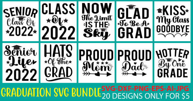 Graduation Svg Bundle SVG Syaman 