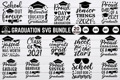 graduation svg bundle vol 1 SVG buydesign 