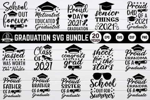 graduation svg bundle vol 1 SVG buydesign 