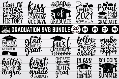 graduation svg bundle vol 3 SVG buydesign 