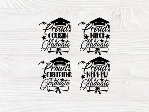 Graduation SVG Cut Files, Proud Family Bundle, Class of 2023 SVG TonisArtStudio 