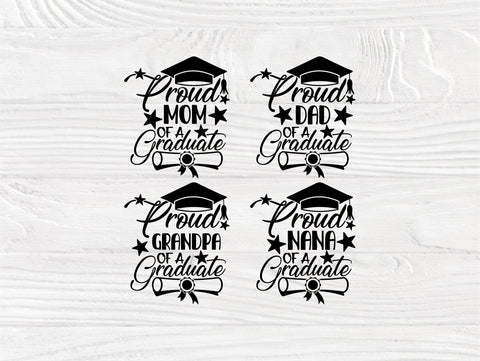Graduation SVG Cut Files, Proud Family Bundle, Class of 2023 SVG TonisArtStudio 