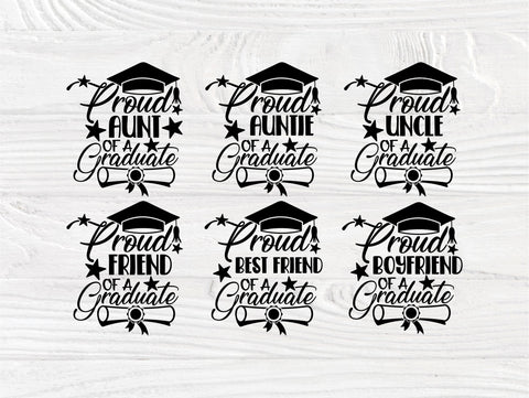 Graduation SVG Cut Files, Proud Family Bundle, Class of 2023 SVG TonisArtStudio 