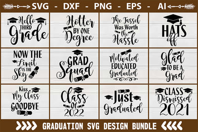 Graduation SVG Design Bundle SVG Nbd161 