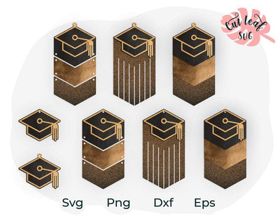 Graduation svg, Earring svg, Class of 2020 svg, Senior 2020 svg, Senior svg, Graduation 2020 svg, Leather earring svg, graduation cap svg SVG CutLeafSvg 