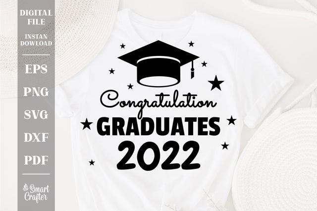 Graduation SVG, Graduate SVG, Graduation cap svg, university svg, college svg, student svg, school svg SVG Fauz 