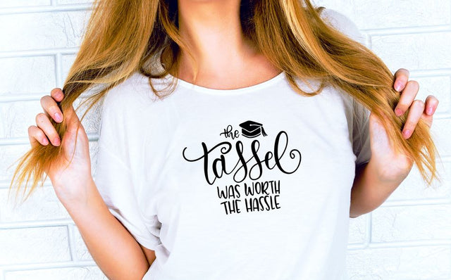 Graduation SVG | The Tassel was Worth the Hassle | Senior SVG So Fontsy Design Shop 