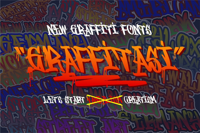 Graffitasi – Stylish Graffiti Fonts Font Good Java 