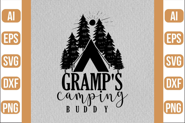 gramp's camping buddy svg SVG shah alam 